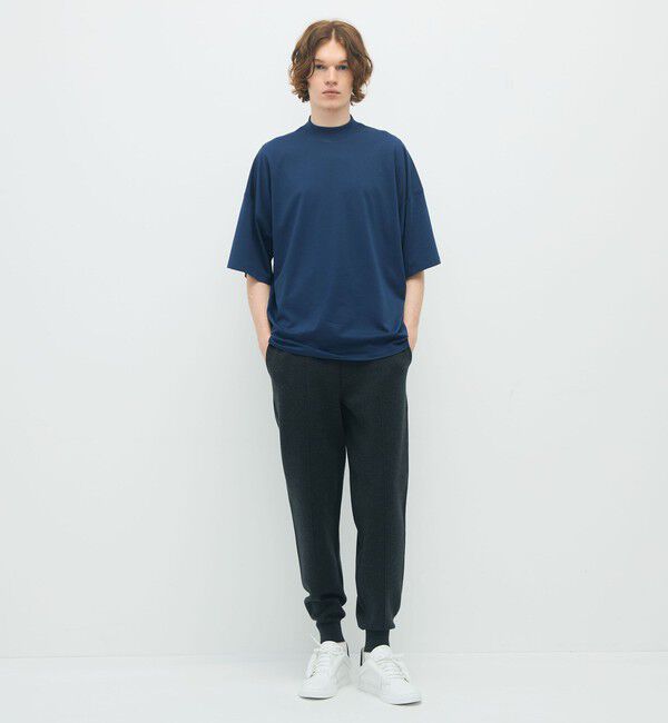 CABaN「CABaN コットン ビルドネックTシャツ」|Tシャツ・カットソー|