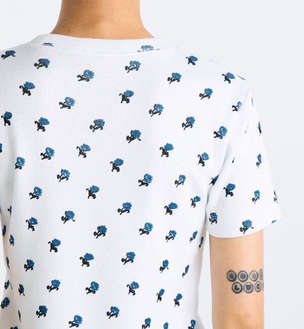 Edition「コットンモダールフライス フラワープリント Tシャツ」|Tシャツ・カットソー|
