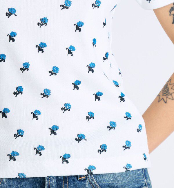 Edition「コットンモダールフライス フラワープリント Tシャツ」|Tシャツ・カットソー|