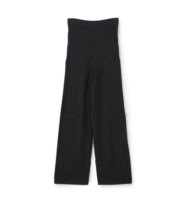 DES PRES「ウールリブ ストレートパンツ」|その他|15 グレー