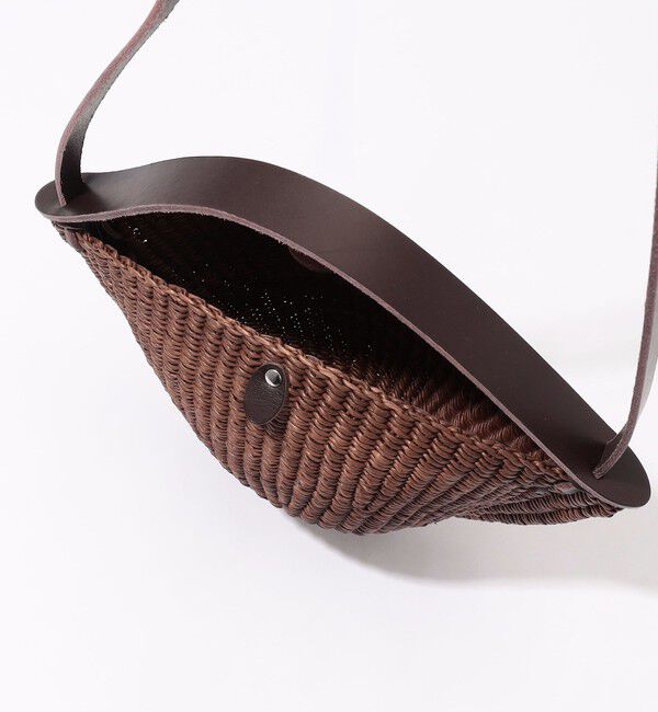 TOMORROWLAND GOODS「INES BRESSAND SMALL WALNUT ショルダーバッグ」|かごバッグ|
