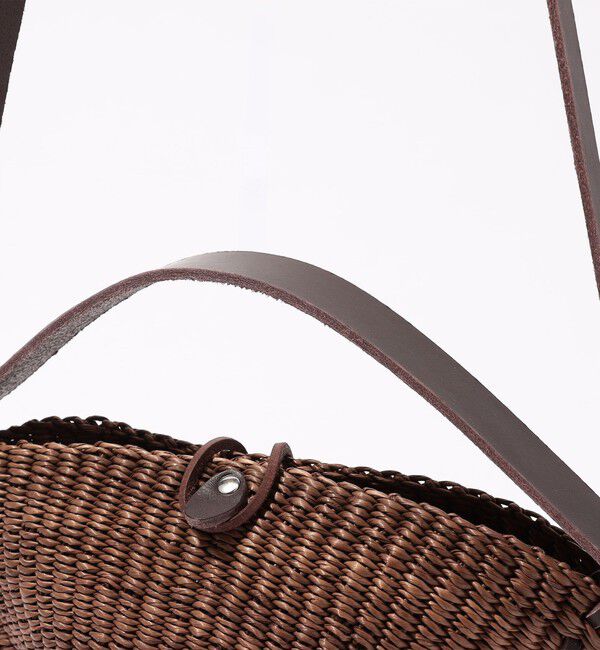 TOMORROWLAND GOODS「INES BRESSAND SMALL WALNUT ショルダーバッグ」|かごバッグ|