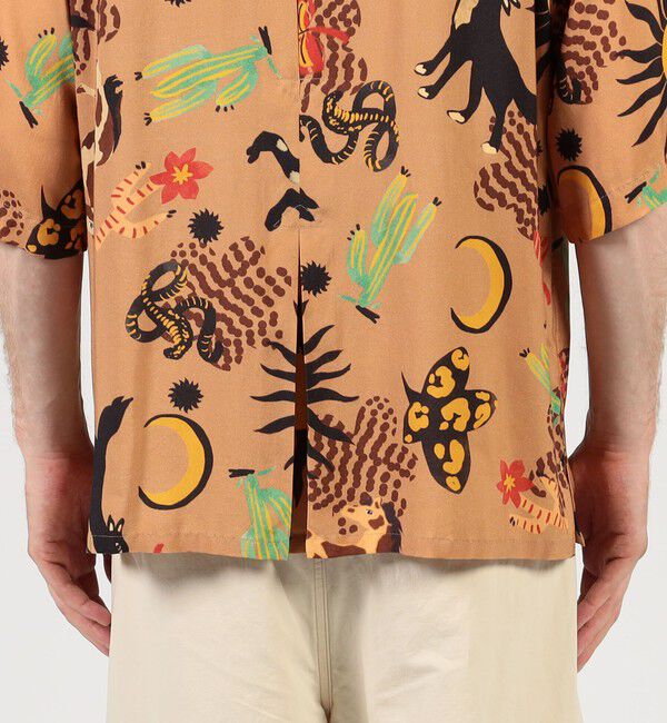 TOMORROWLAND BUYING WEAR「【別注】m's braque レーヨンオープンカラー ハーフスリーブシャツ」|シャツ・ブラウス|