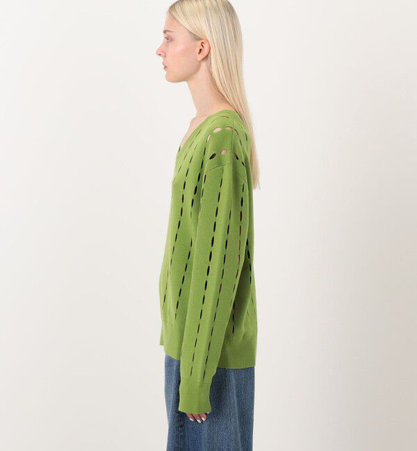 TOMORROWLAND BUYING WEAR「ZANKOV ADRIEN ウール オープンワークニット」|ニット・セーター|