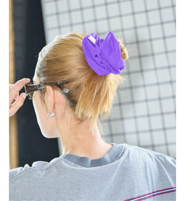  「COMING OF AGE SCRUNCHIE 3001：シュシュ」|その他|パープル