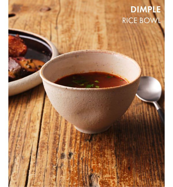 journal standard Furniture「【SAKUZAN/サクザン】JSF別注 DIMPLE RICE BOWL」|食器・キッチングッズ|ナチュラル