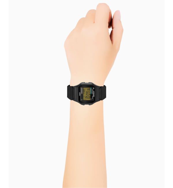 HIROB「TIMEX CLASSIC DIGITAL tx-tw2u84000 Black」|腕時計|