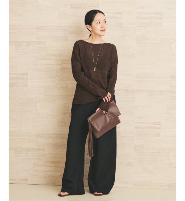 Plage「《追加》LES ATELIERS FRANCAIS DE CONFECTION 別注 OPEN BTN 2WAY ブラウス 3」|シャツ・ブラウス|