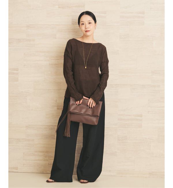 Plage「《追加》LES ATELIERS FRANCAIS DE CONFECTION 別注 OPEN BTN 2WAY ブラウス 3」|シャツ・ブラウス|