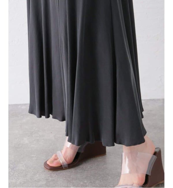Plage「《追加》Washable Fibril ロングスカート 3」|スカート|