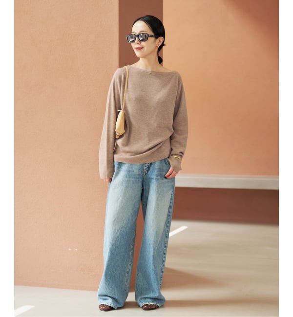 Plage「《追加予約》Off shoulder slit ニット 4」|ニット・セーター|