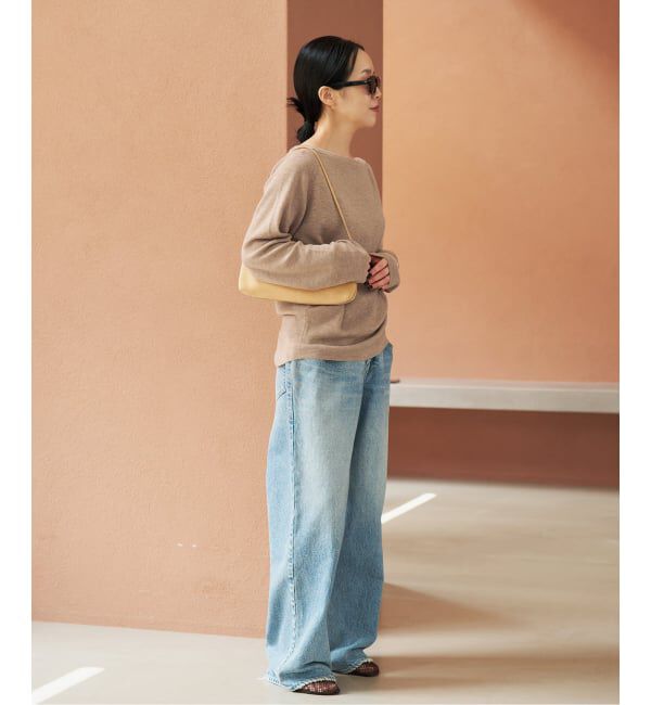 Plage「《追加予約》Off shoulder slit ニット 4」|ニット・セーター|
