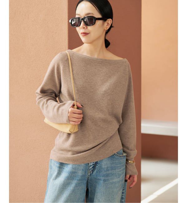 Plage「《追加予約》Off shoulder slit ニット 4」|ニット・セーター|