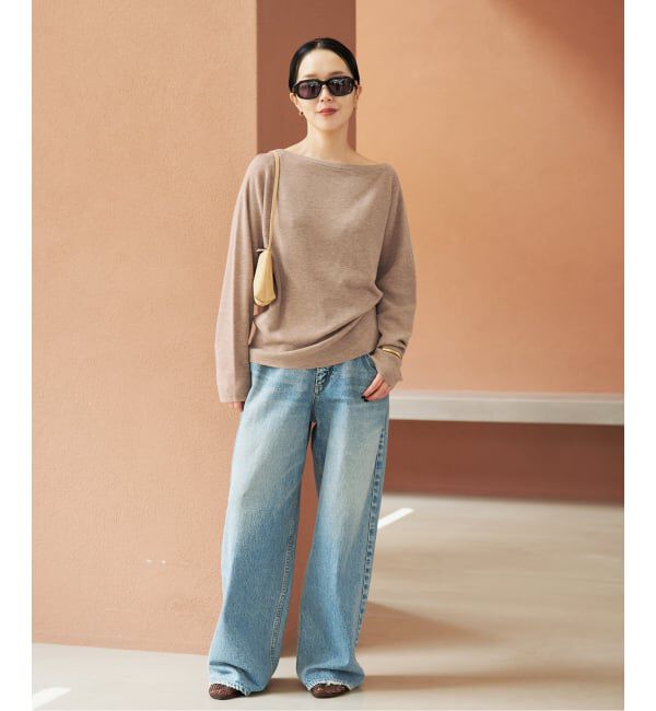 Plage「《追加予約》Off shoulder slit ニット 4」|ニット・セーター|