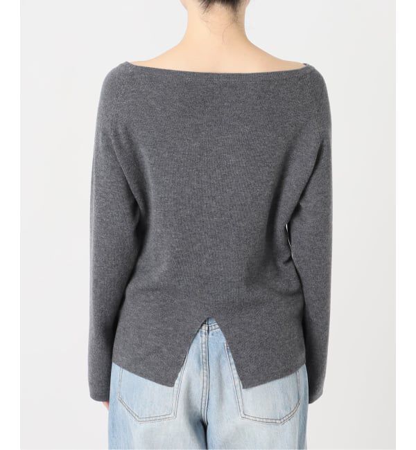 Plage「《追加予約》Off shoulder slit ニット 4」|ニット・セーター|
