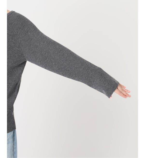Plage「《追加予約》Off shoulder slit ニット 4」|ニット・セーター|