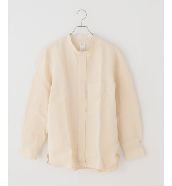 IENA LA BOUCLE「seya. セヤ RIVERMAN オーバーシャツ NK01283F142」|シャツ・ブラウス|