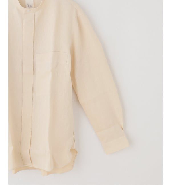 IENA LA BOUCLE「seya. セヤ RIVERMAN オーバーシャツ NK01283F142」|シャツ・ブラウス|
