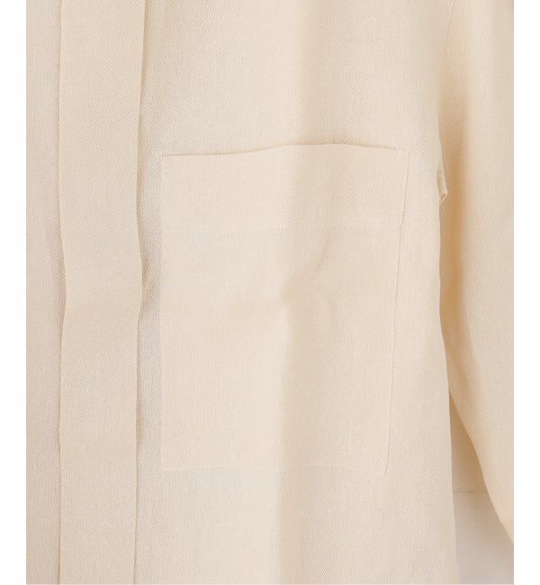 IENA LA BOUCLE「seya. セヤ RIVERMAN オーバーシャツ NK01283F142」|シャツ・ブラウス|