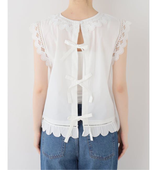 SLOBE IENA「THE GARMENT/ザ ガーメント Kirsten Cloth Top 22236」|シャツ・ブラウス|