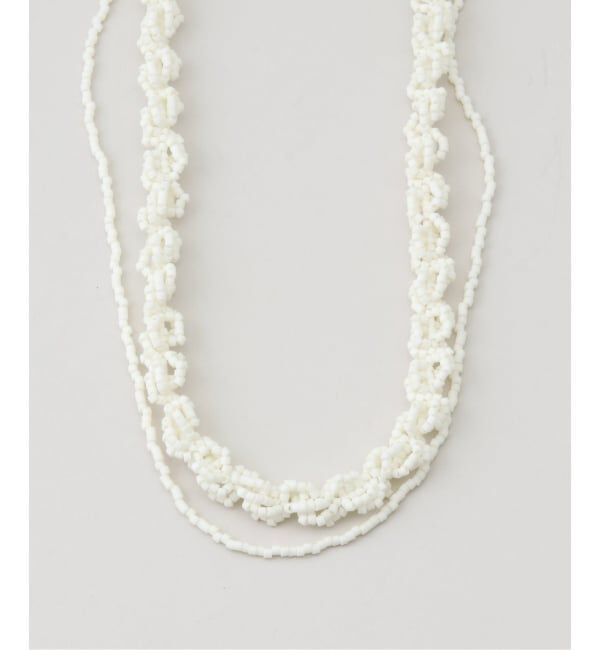 SLOBE IENA「JACOB/ジャコブ ESSA Necklace JC001-00091/00092/00094」|ネックレス|ホワイト