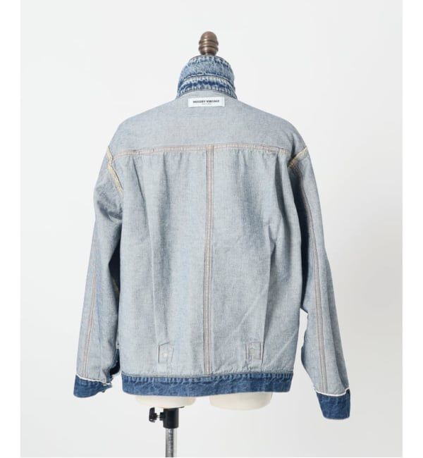 VERMEIL par iena「《追加予約》NEEDBY VINTAGE ニードバイ ヴィンテージ VINTAGE FUJI N1V9V2042」|デニムジャケット|