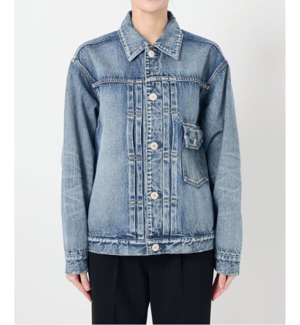 VERMEIL par iena「《追加予約》NEEDBY VINTAGE ニードバイ ヴィンテージ VINTAGE FUJI N1V9V2042」|デニムジャケット|