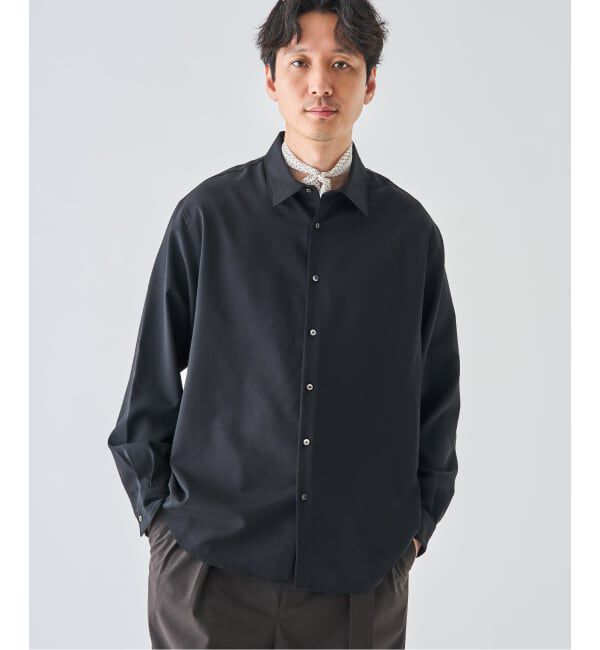 EDIFICE「SUPER 100&rsquo;s ウール レギュラー シャツ」|シャツ・ブラウス|