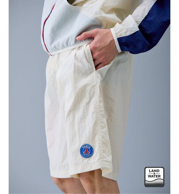 Paris Saint-Germain「【Paris Saint-Germain / パリ・サン＝ジェルマン】 JP Crest Easy Shorts」|その他|グレーB