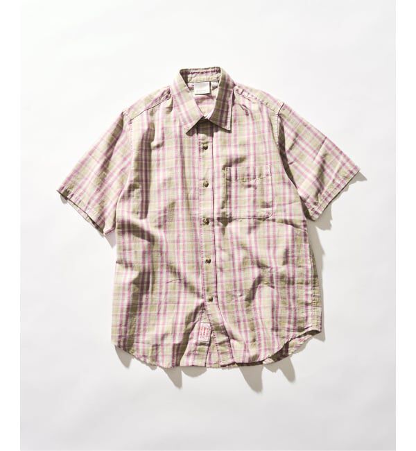 417 EDIFICE「Gramicci / グラミチ S/S CHECKERED OMBRE SHIRT」|シャツ・ブラウス|
