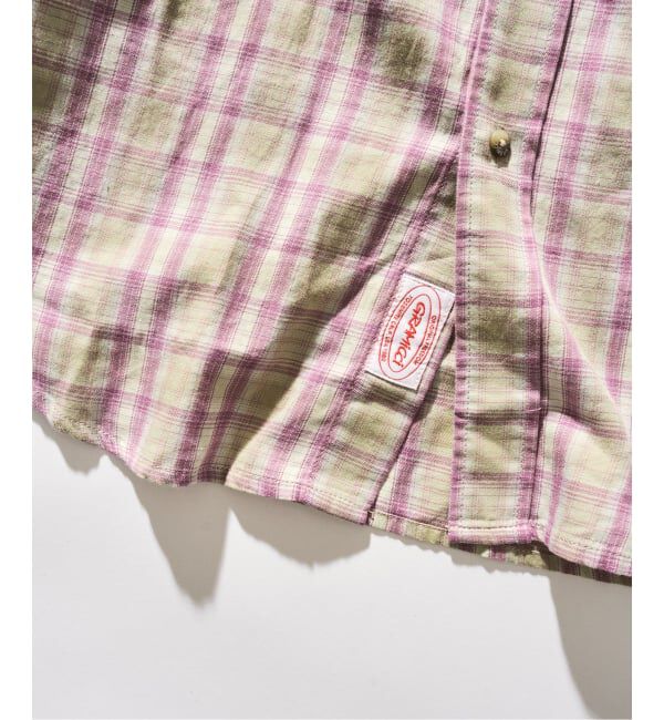 417 EDIFICE「Gramicci / グラミチ S/S CHECKERED OMBRE SHIRT」|シャツ・ブラウス|