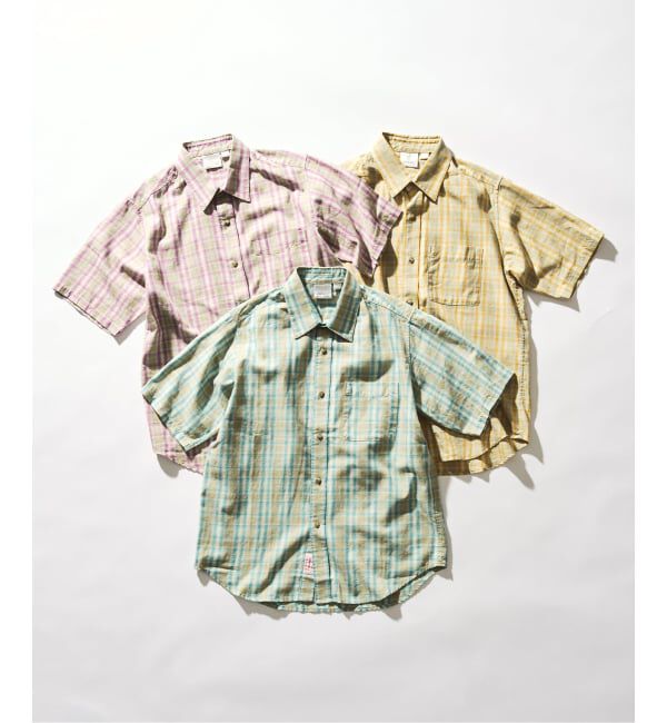 417 EDIFICE「Gramicci / グラミチ S/S CHECKERED OMBRE SHIRT」|シャツ・ブラウス|
