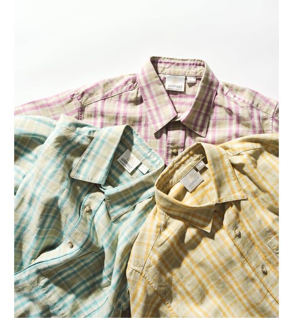 417 EDIFICE「Gramicci / グラミチ S/S CHECKERED OMBRE SHIRT」|シャツ・ブラウス|