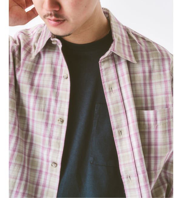 417 EDIFICE「Gramicci / グラミチ S/S CHECKERED OMBRE SHIRT」|シャツ・ブラウス|