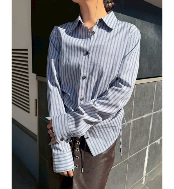 Oriens JOURNAL STANDARD「サイドシャーリングシャツ」|シャツ・ブラウス|グレーA