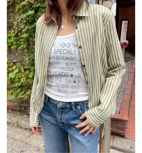 Oriens JOURNAL STANDARD「サイドシャーリングシャツ」|シャツ・ブラウス|