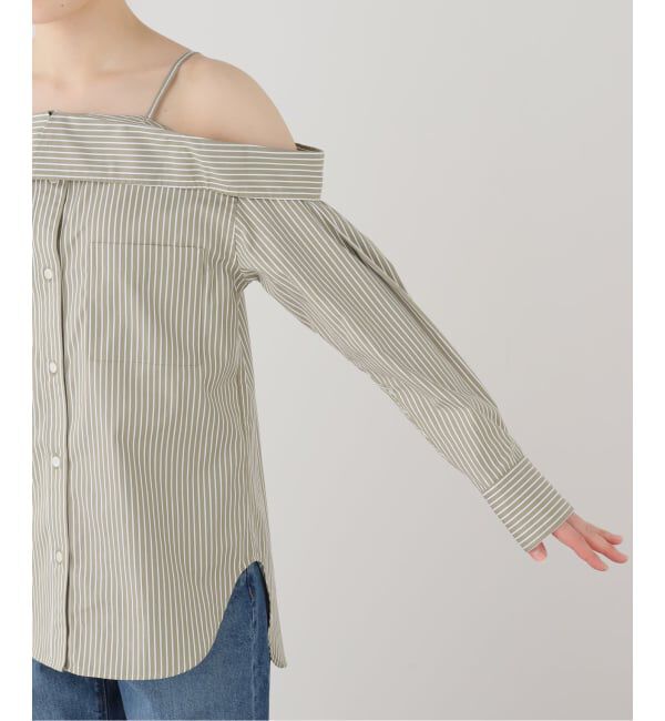 journal standard L'essage「【FUMIE TANAKA/フミエタナカ】round stripe SH シャツ」|シャツ・ブラウス|