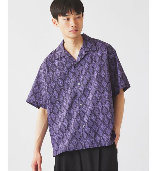 JOURNAL STANDARD relume「インディアパターン 総柄 オープンカラー 半袖シャツ」|シャツ・ブラウス|