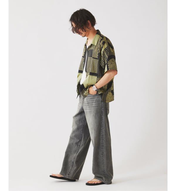 JOURNAL STANDARD relume「インディアパターン 総柄 オープンカラー 半袖シャツ」|シャツ・ブラウス|