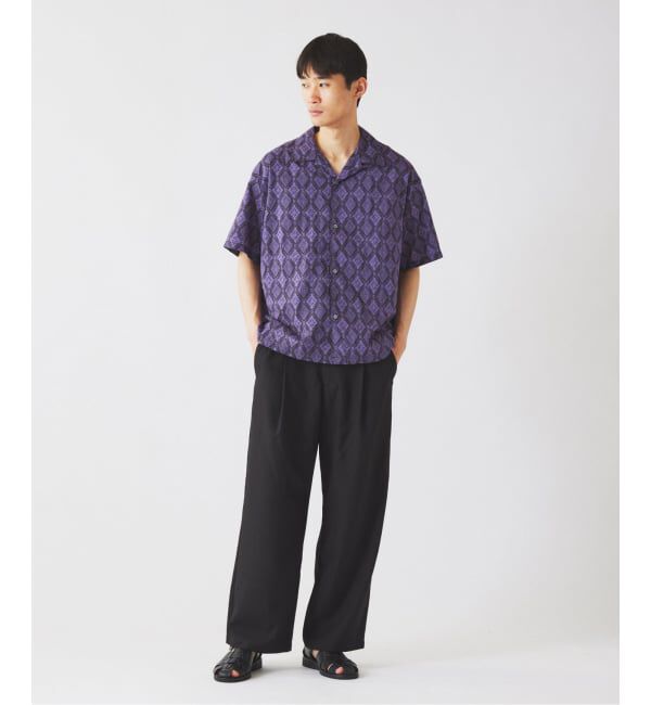 JOURNAL STANDARD relume「インディアパターン 総柄 オープンカラー 半袖シャツ」|シャツ・ブラウス|