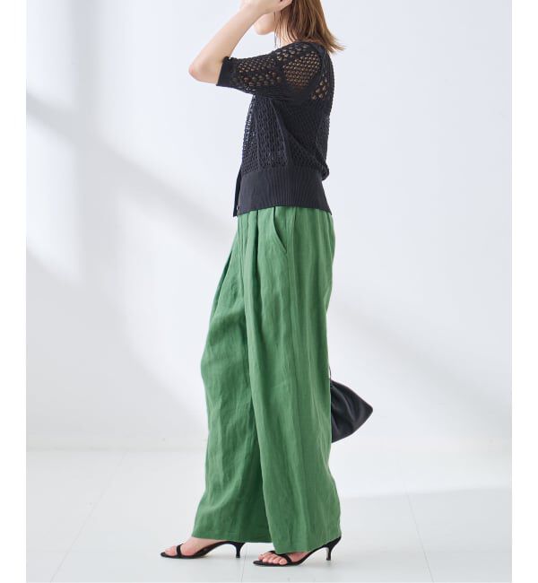 journal standard L'essage「フレンチリネンイージーパンツ」|その他|