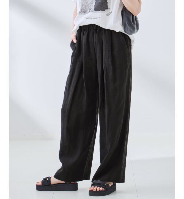 journal standard L'essage「フレンチリネンイージーパンツ」|その他|