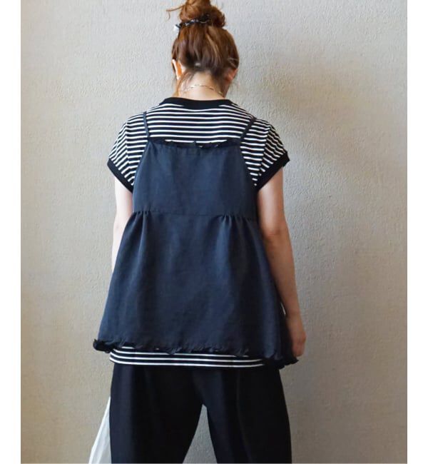 journal standard luxe「スワイジャージ キャップスリーブプルオーバー」|Tシャツ・カットソー|
