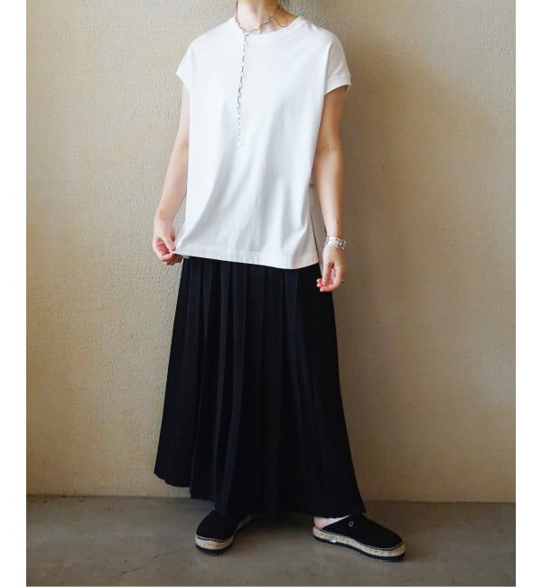 journal standard luxe「スワイジャージ キャップスリーブプルオーバー」|Tシャツ・カットソー|