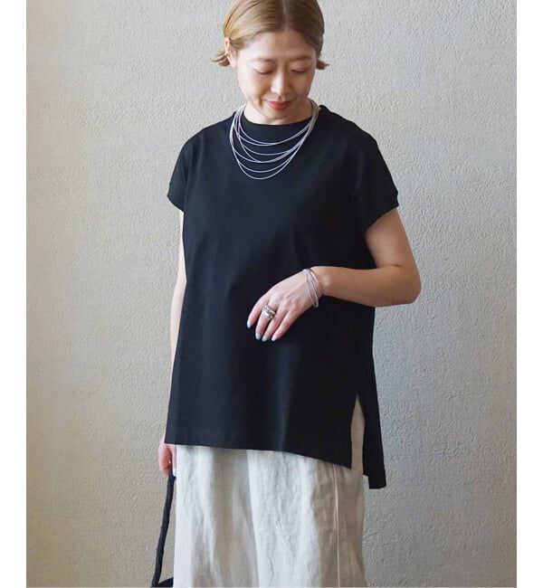 journal standard luxe「スワイジャージ キャップスリーブプルオーバー」|Tシャツ・カットソー|