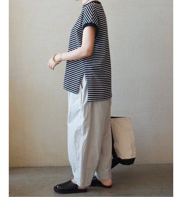 journal standard luxe「スワイジャージ キャップスリーブプルオーバー」|Tシャツ・カットソー|