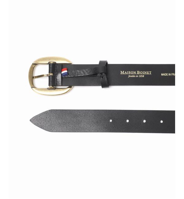 journal standard L'essage「《追加4》MAISON BOINET 35 MM CASUAL BELT IN CALF ベルト」|ベルト|