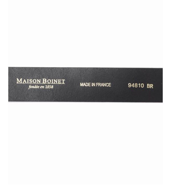 journal standard L'essage「《追加4》MAISON BOINET 35 MM CASUAL BELT IN CALF ベルト」|ベルト|