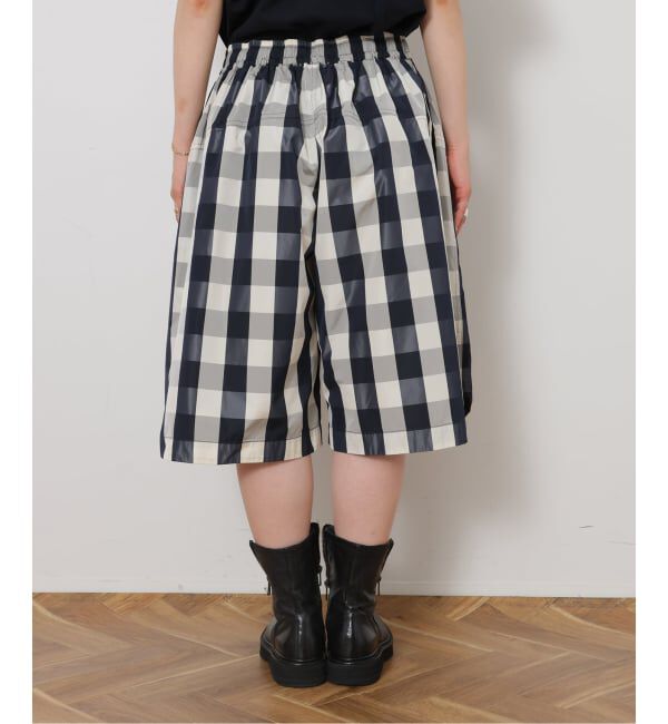 journal standard luxe「タフタチェックギャザーハーフパンツ」|その他|