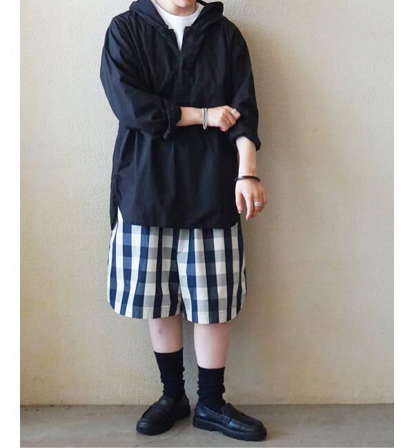 journal standard luxe「タフタチェックギャザーハーフパンツ」|その他|